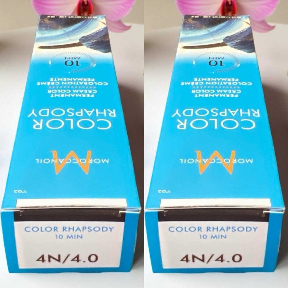 Moroccanoil Cream Color Rhapsody Permanent 10 Min 4N_ 2 units